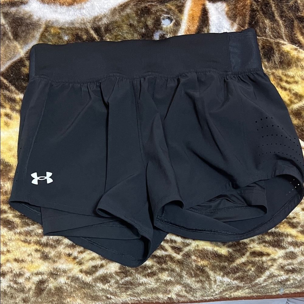 Under Armour Women's Black Athletic Shorts